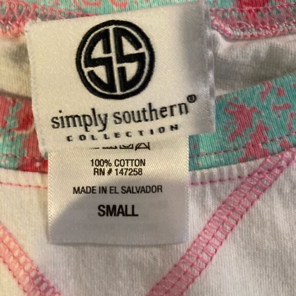 SIMPLY SOUTHERN LONG SLEEVED T-SHIRT - SZ S - Picture 4 of 4